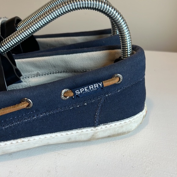 Sperry Women’s America’s Cup Navy Slip On Boat Shoes Size 8 - Picture 5 of 9